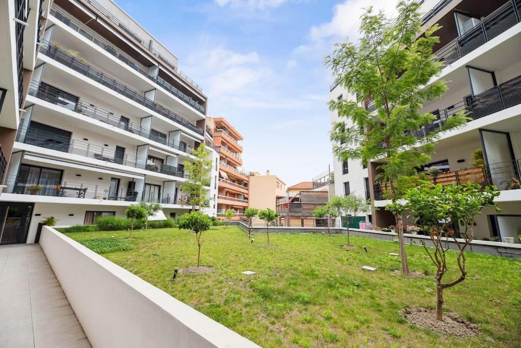 Le Cap Riviera - Centre- Parking Prive - Climatisation Apartment Menton Exterior photo