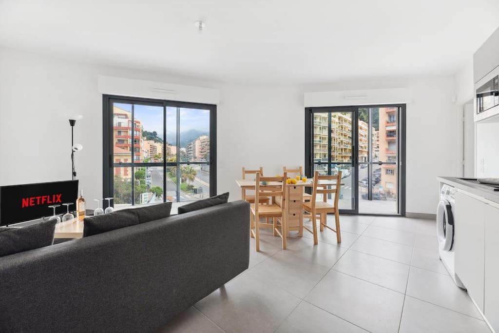 Le Cap Riviera - Centre- Parking Prive - Climatisation Apartment Menton Exterior photo